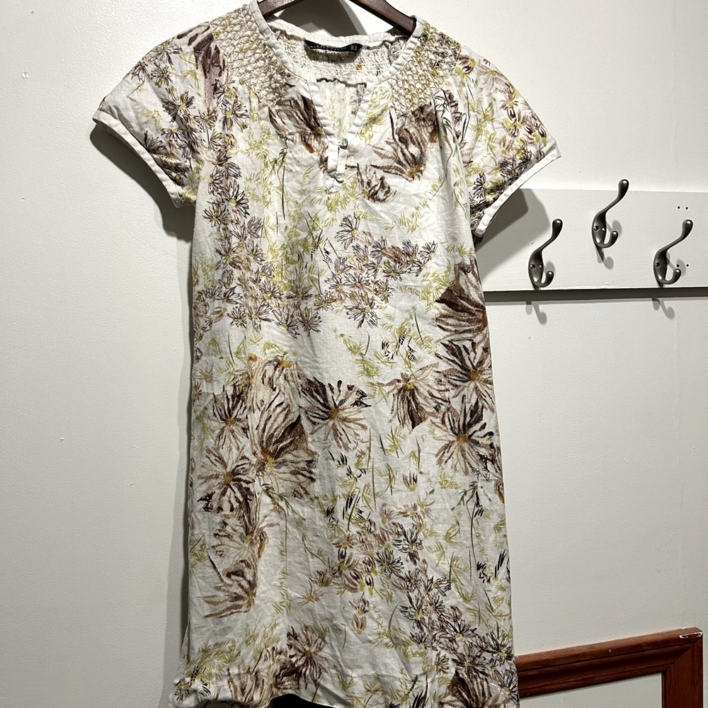 Zara linen dress